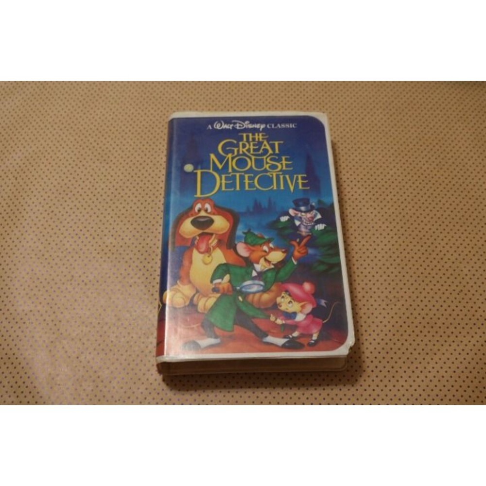 The Great Mouse Detective VHS